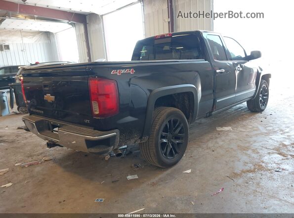 1GCVKSEC1GZ142684 2016 CHEVROLET SILVERADO Black Trasero derecho