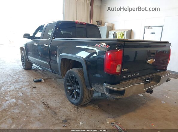 1GCVKSEC1GZ142684 2016 CHEVROLET SILVERADO Black Trasero izquierdo
