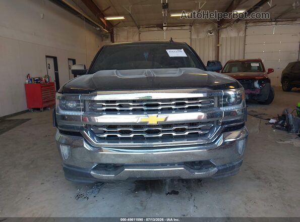 1GCVKSEC1GZ142684 2016 CHEVROLET SILVERADO Black Vista del cuadro de instrumentos