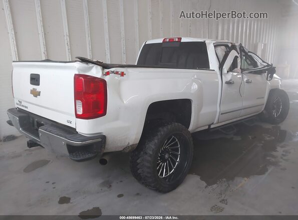 1GCVKSEC1HZ306176 2017 CHEVROLET SILVERADO White Задня права чверть