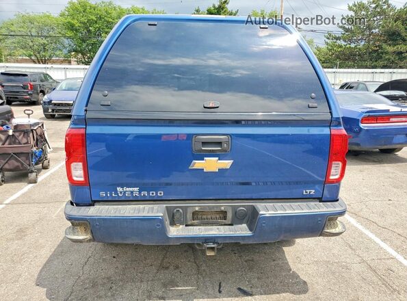1GCVKSEC5GZ385799 2016 CHEVROLET SILVERADO Blue Vista trasera