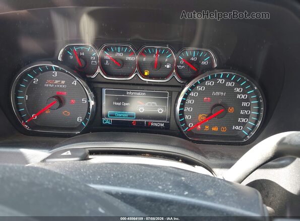 1GCVKSEC7GZ271738 2016 CHEVROLET SILVERADO Black Vista de los asientos traseros