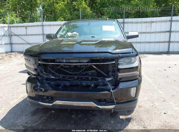 1GCVKSEC7GZ271738 2016 CHEVROLET SILVERADO Black Vista del cuadro de instrumentos