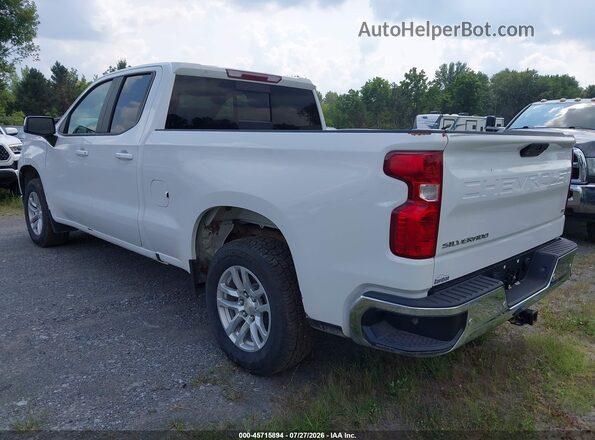 1GCVYDED4MZ421092 2021 CHEVROLET SILVERADO White Rear left