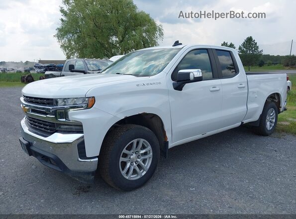 1GCVYDED4MZ421092 2021 CHEVROLET SILVERADO White Front left