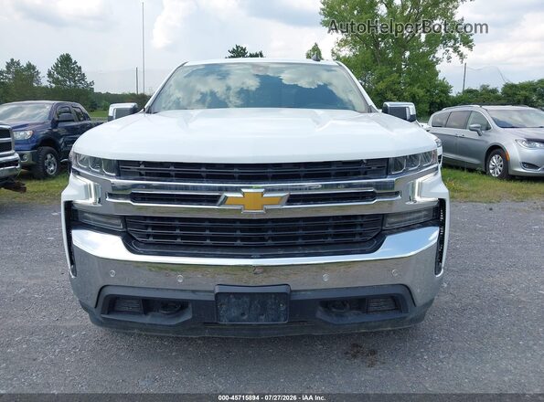 1GCVYDED4MZ421092 2021 CHEVROLET SILVERADO White Instrument cluster view
