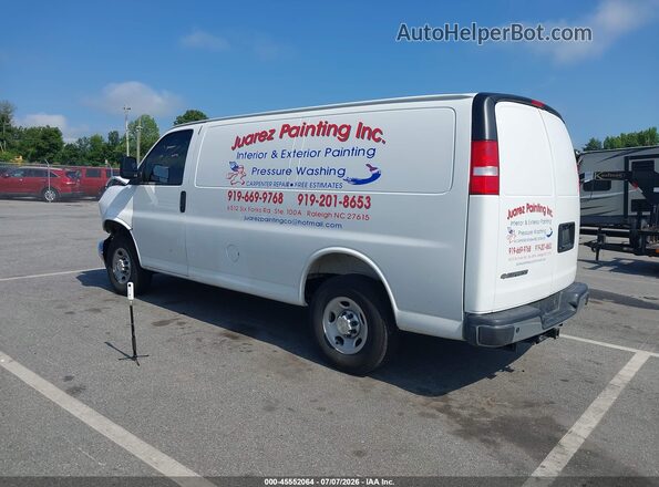 1GCWGAF77S1183040 2025 CHEVROLET EXPRESS White Trasero izquierdo