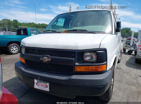 1GCWGAFF1G1244462 2016 CHEVROLET EXPRESS White ხელსაწყოთა პანელის ხედი
