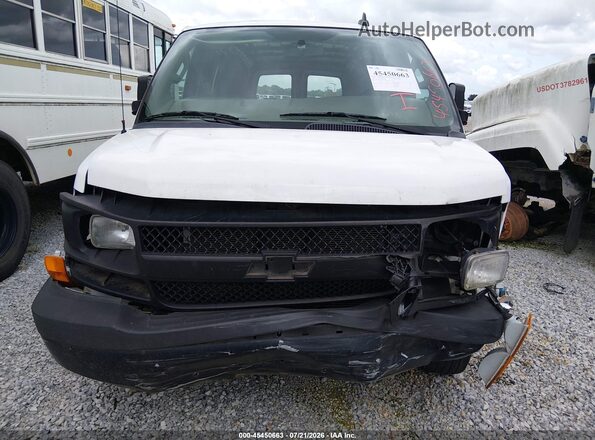 1GCWGAFF2G1129241 2016 CHEVROLET EXPRESS White Vista del cuadro de instrumentos