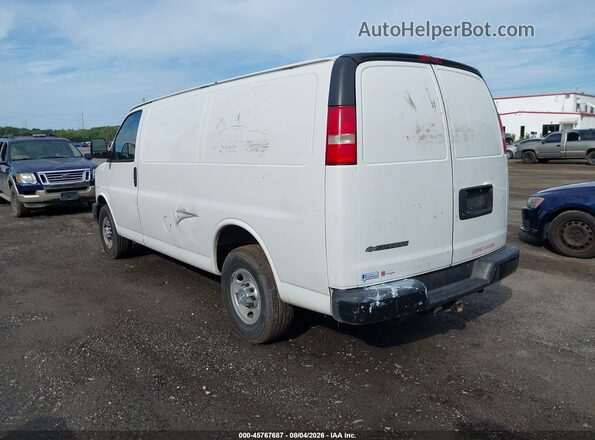 1GCWGAFF2H1133906 2017 CHEVROLET EXPRESS White Հետևի ձախ