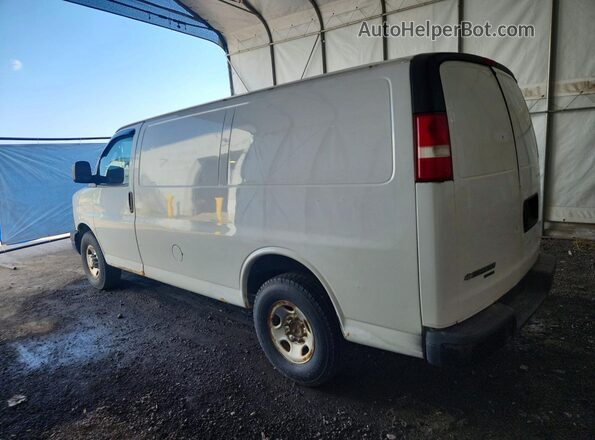 1GCWGAFF4G1150186 2016 CHEVROLET EXPRESS White Հետևի ձախ