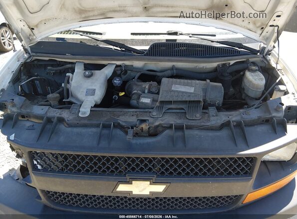 1GCWGAFF4H1100213 2017 CHEVROLET EXPRESS Белый Вид сзади