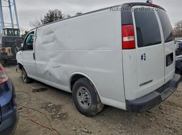 1GCWGAFF7H1302656 2017 CHEVROLET EXPRESS White Հետևի ձախ