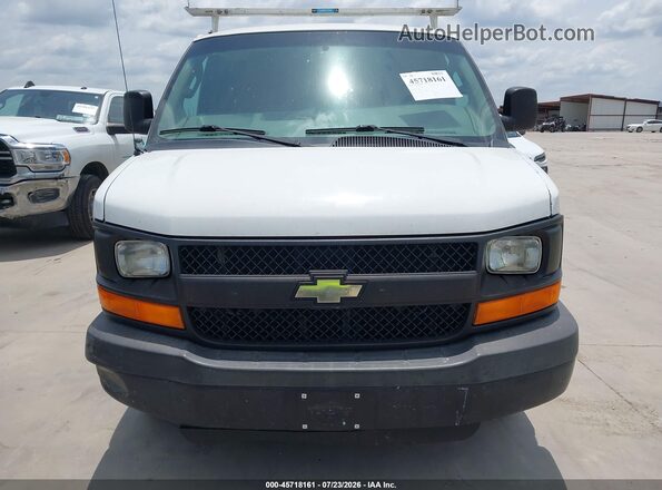 1GCWGAFF8G1166505 2016 CHEVROLET EXPRESS White Vista del cuadro de instrumentos