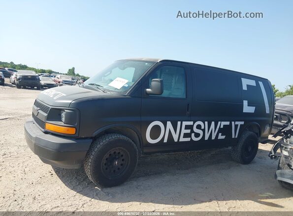 1GCWGAFF8H1128631 2017 CHEVROLET EXPRESS Black Widok wnętrza 360 stopni