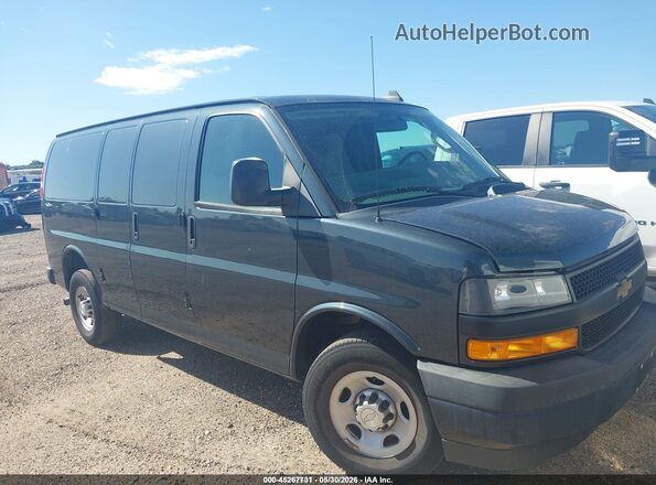 1GCWGAFG1J1241660 2018 CHEVROLET EXPRESS Gray უკანა სალონის ხედი