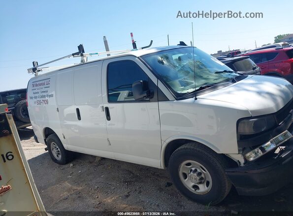 1GCWGAFG3K1289372 2019 CHEVROLET EXPRESS White უკანა სალონის ხედი