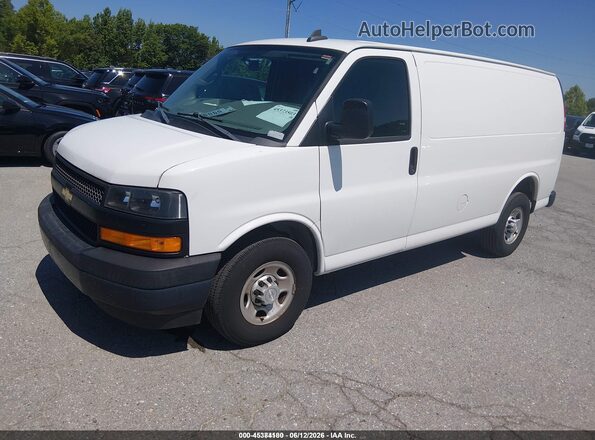 1GCWGAFG5J1260955 2018 CHEVROLET EXPRESS White Front left