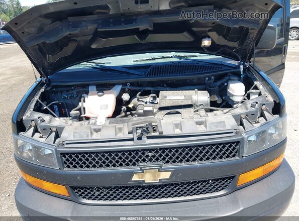 1GCWGAFG5J1289534 2018 CHEVROLET EXPRESS Black უკანა ხედი