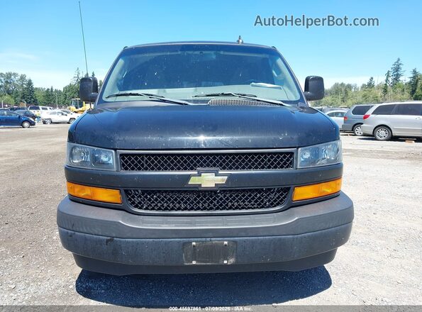1GCWGAFG5J1289534 2018 CHEVROLET EXPRESS Black ხელსაწყოთა პანელის ხედი