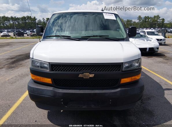 1GCWGAFG5K1234017 2019 CHEVROLET EXPRESS Белый Вид щитка приборов