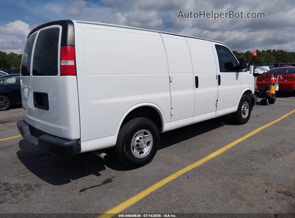 1GCWGAFG5K1234017 2019 CHEVROLET EXPRESS Белый Задняя правая четверть