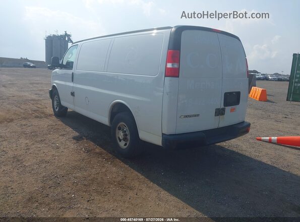 1GCWGAFG6K1339309 2019 CHEVROLET EXPRESS White Trasero izquierdo