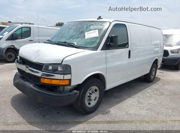 1GCWGAFG7K1146747 2019 CHEVROLET EXPRESS White Przód lewy