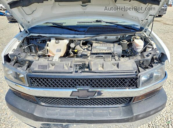 1GCWGAFG8K1220192 2019 CHEVROLET EXPRESS White Widok komory silnika