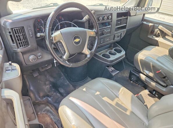 1GCWGAFG8K1294289 2019 CHEVROLET EXPRESS White Instrument cluster view