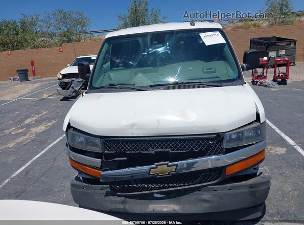 1GCWGAFGXK1298098 2019 CHEVROLET EXPRESS Белый Вид щитка приборов