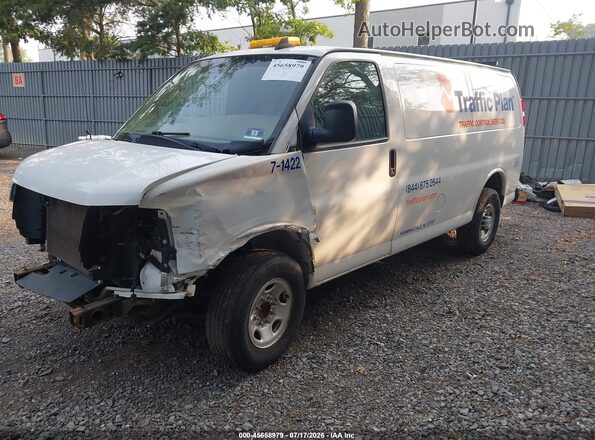 1GCWGAFP0L1193443 2020 CHEVROLET EXPRESS White Front left