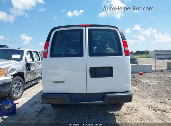 1GCWGAFP0P1107828 2023 CHEVROLET EXPRESS White ხელსაწყოთა პანელის ხედი