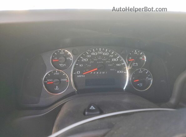 1GCWGAFP0P1209551 2023 CHEVROLET EXPRESS White ხელსაწყოთა პანელის ხედი