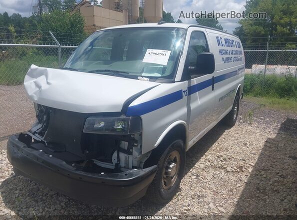 1GCWGAFP0P1232117 2023 CHEVROLET EXPRESS White Vista tres cuartos delantera izquierda