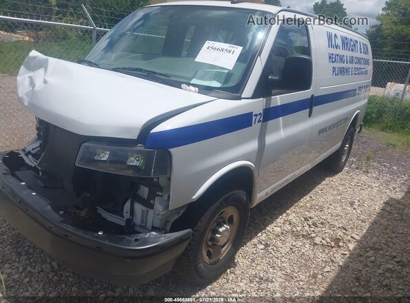 1GCWGAFP0P1232117 2023 CHEVROLET EXPRESS White Vista interior de 360 grados