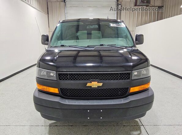1GCWGAFP1P1108731 2023 CHEVROLET EXPRESS Black Вид спереду