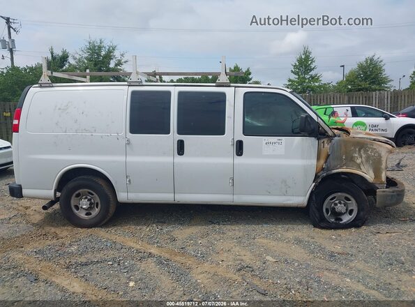 1GCWGAFP2K1355300 2019 CHEVROLET EXPRESS White ხელსაწყოთა პანელის ხედი