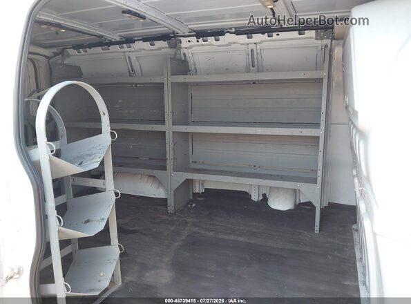 1GCWGAFP2K1366183 2019 CHEVROLET EXPRESS White Vista de la etiqueta del VIN