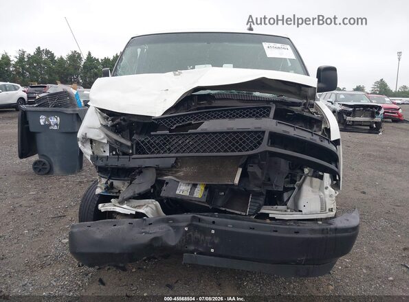 1GCWGAFP2M1252607 2021 CHEVROLET EXPRESS Белый Вид задней части салона