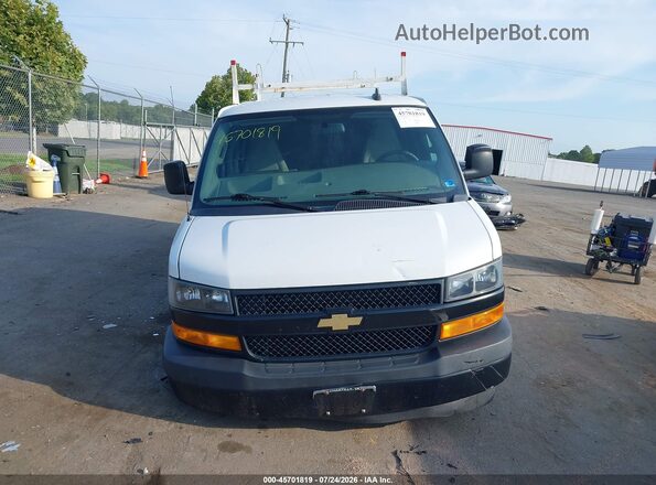 1GCWGAFP9M1188520 2021 CHEVROLET EXPRESS White Սարքավորումների վահանակի տեսք