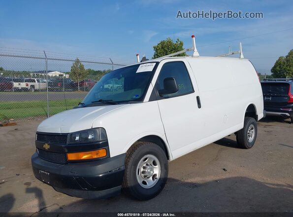1GCWGAFP9M1188520 2021 CHEVROLET EXPRESS White Առջևի ձախ երեք քառորդ տեսարան