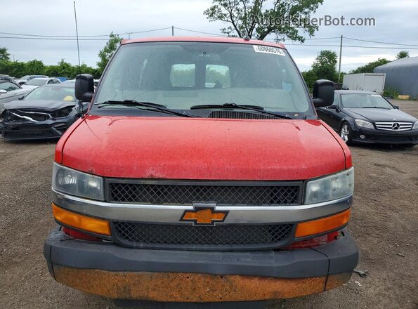1GCWGAFPXK1275307 2019 CHEVROLET EXPRESS Red Դիմացի տեսք