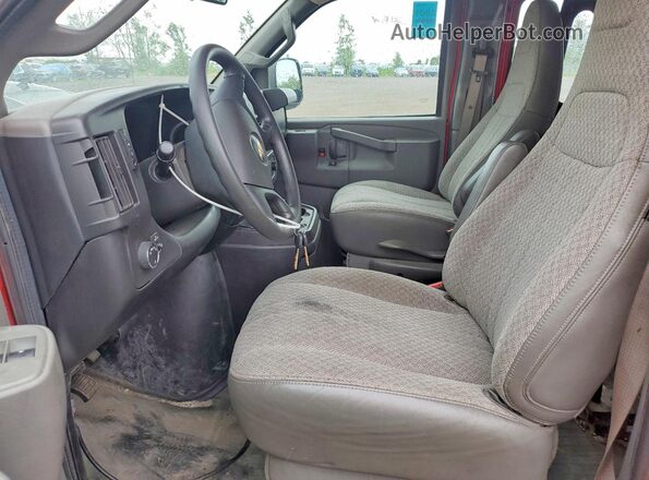 1GCWGAFPXK1275307 2019 CHEVROLET EXPRESS Red Սալոնի դիմացի տեսք
