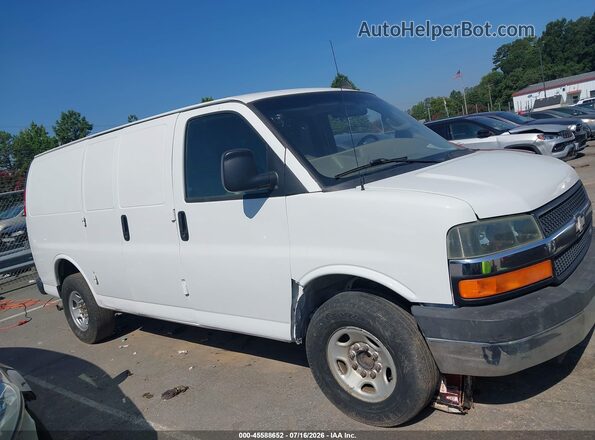 1GCWGAFPXL1141219 2020 CHEVROLET EXPRESS White Vista interior trasera