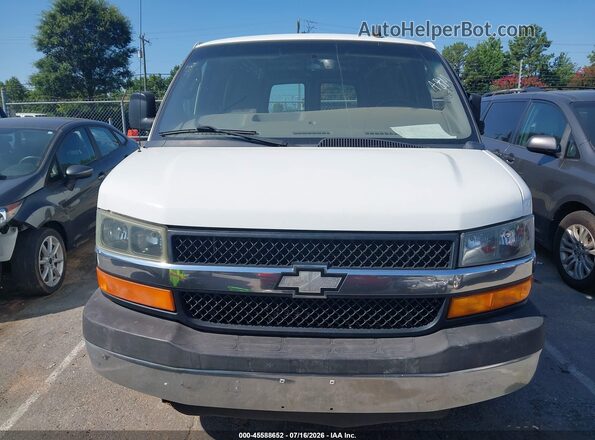 1GCWGAFPXL1141219 2020 CHEVROLET EXPRESS White Vista del cuadro de instrumentos