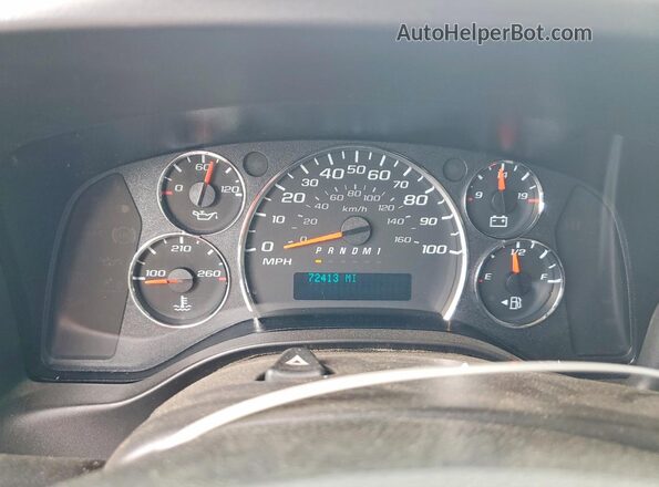 1GCWGAFPXP1251337 2023 CHEVROLET EXPRESS White Vista del cuadro de instrumentos