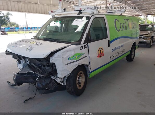 1GCWGBFP1M1146834 2021 CHEVROLET EXPRESS White Front left
