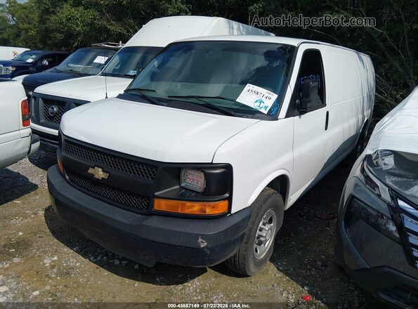 1GCZGHFG2G1332497 2016 CHEVROLET EXPRESS White Vista tres cuartos delantera izquierda