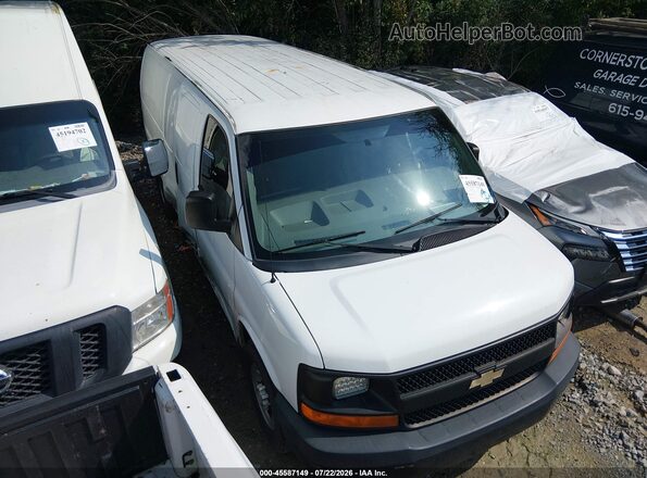 1GCZGHFG2G1332497 2016 CHEVROLET EXPRESS White Vista interior trasera